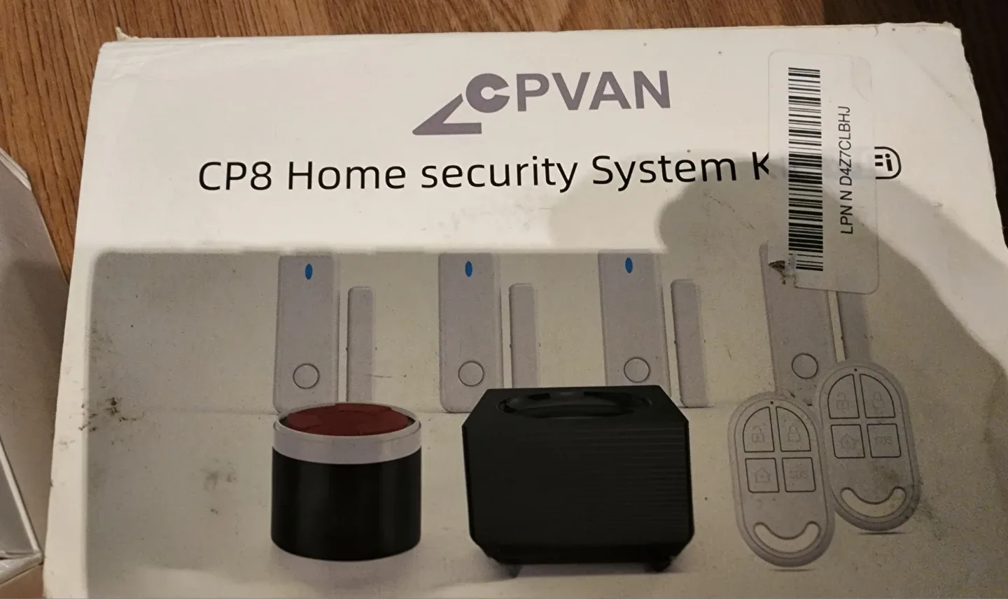 CPVAN CP8 Home Security System Kit - New