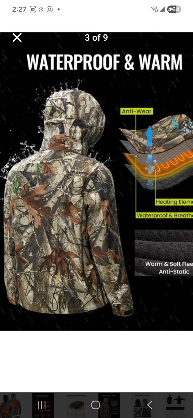 NEXT CAMO Heated Jacket - photo 3