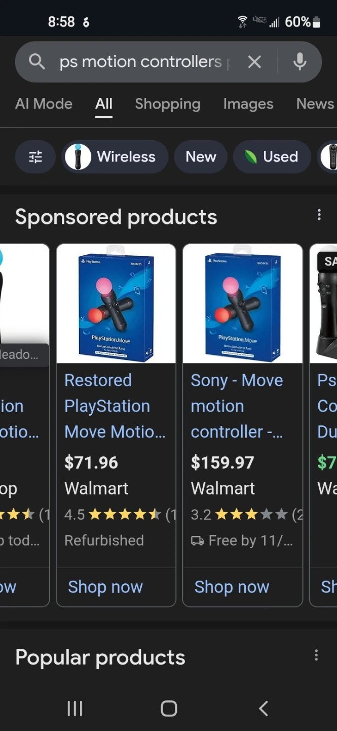 SONY PLAYSTATION MOVE MOTION CONTROLLERS - photo 3