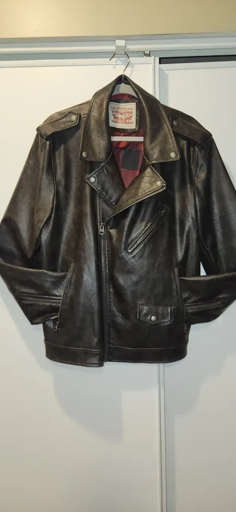 Levi's Faux Leather Jacket - XL