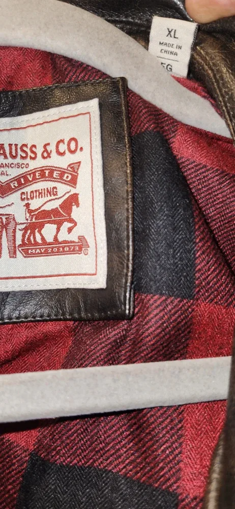 Levi's Faux Leather Jacket - XL image indicator(2)