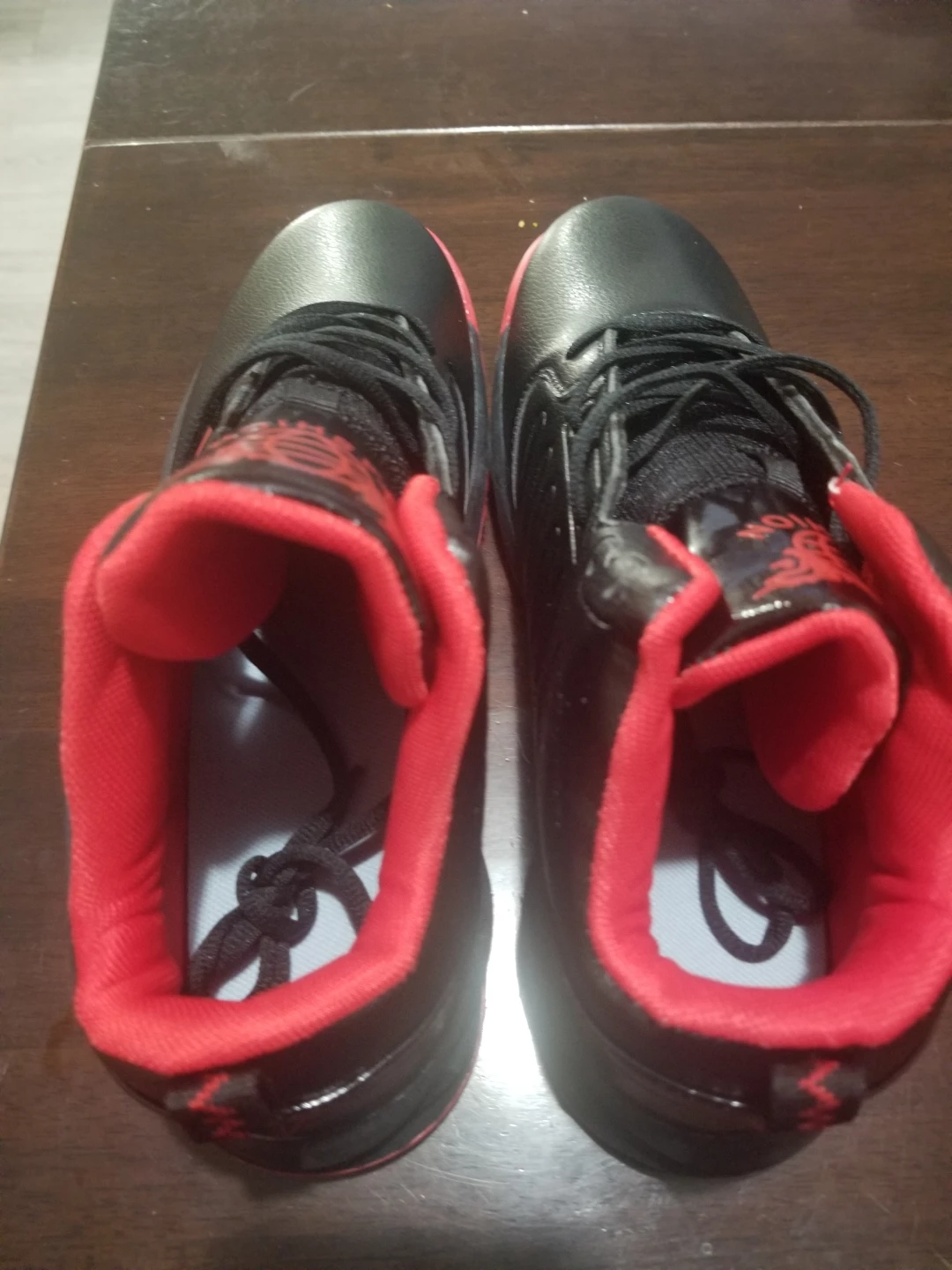 Black & Red Fashion Basketball Shoes - photo 2