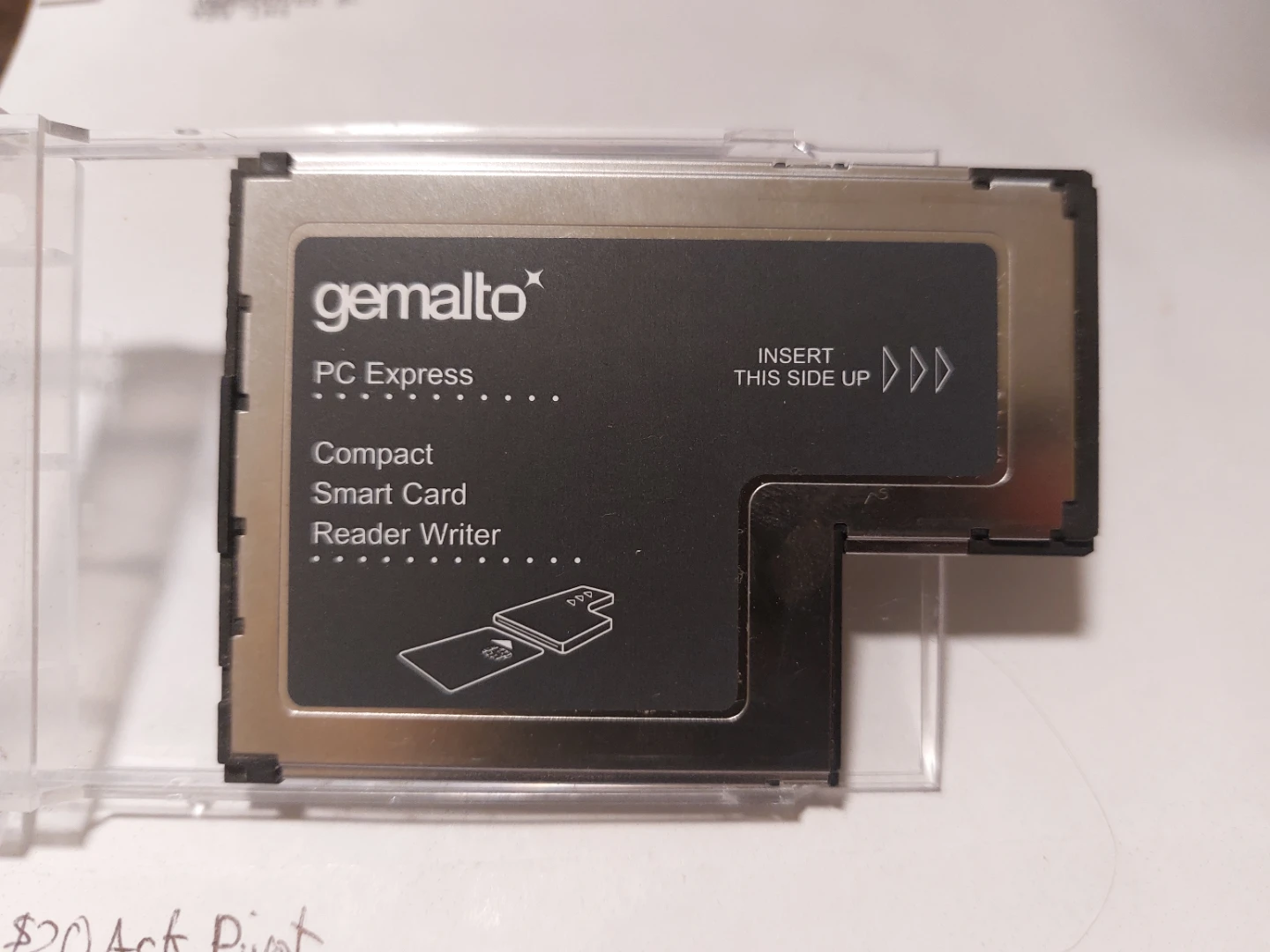Laptop ExpressCard Smart Card Reader/Writer #Cleanout