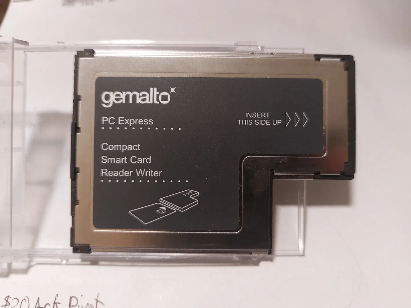 Laptop ExpressCard Smart Card Reader/Writer #Cleanout