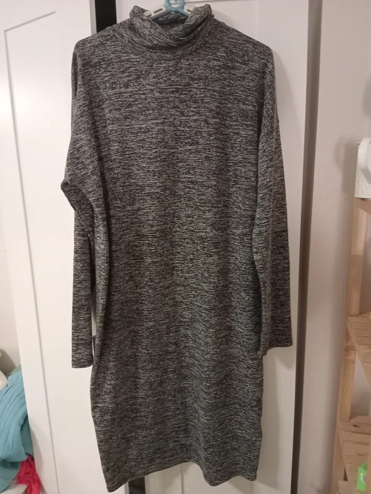 Joe Fresh Grey Tunic Dress - Size M