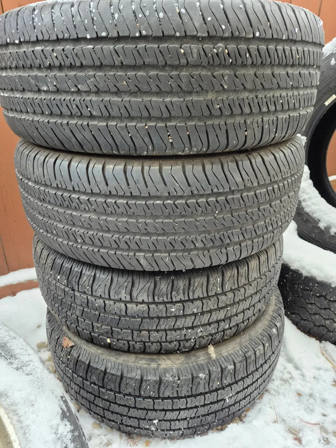 Goodyear Tires - 4 Used Tires