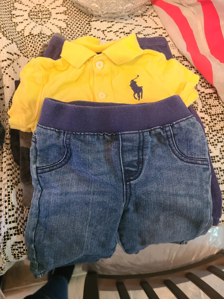 newborn Boy Clothes Bundle - NB - 6mo