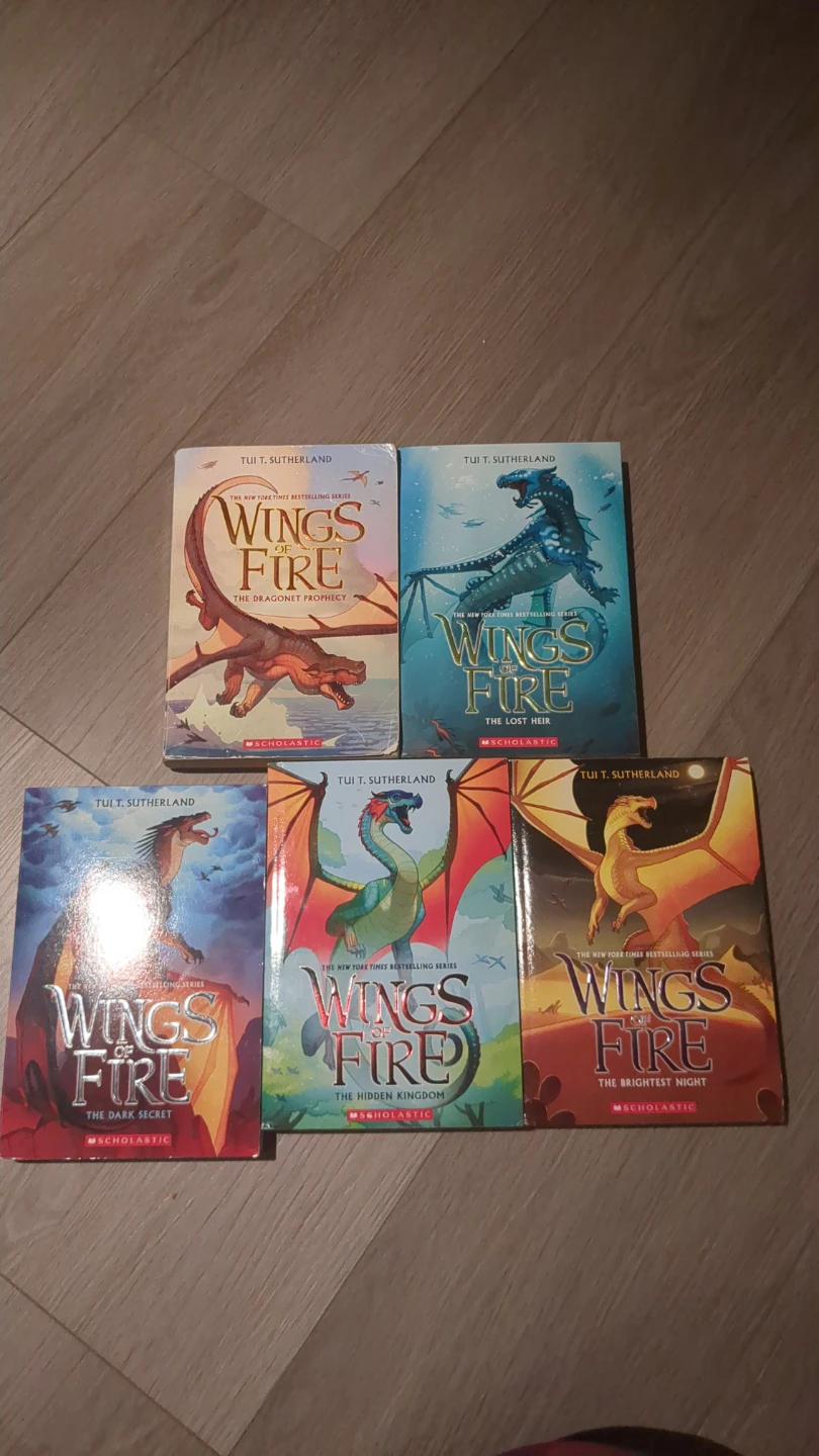 Wings of Fire Books 1-5 - photo 2