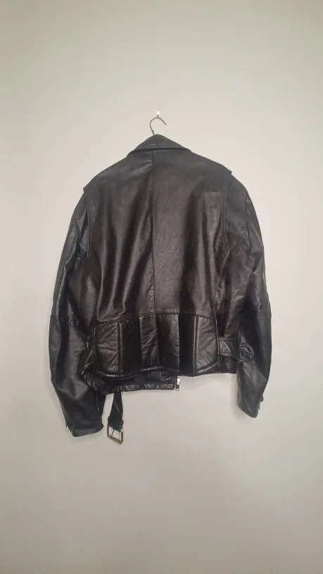Vintage Sears The Men's Store Leather Jacket image indicator(4)