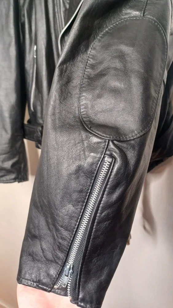 Vintage Sears The Men's Store Leather Jacket image indicator(6)