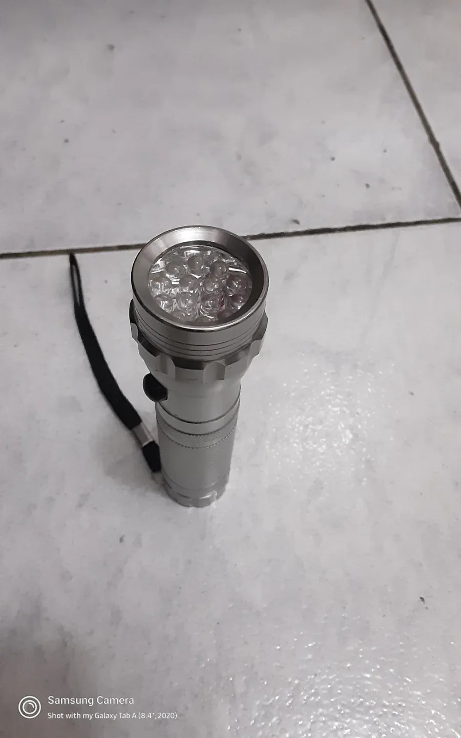 Silver Flashlight