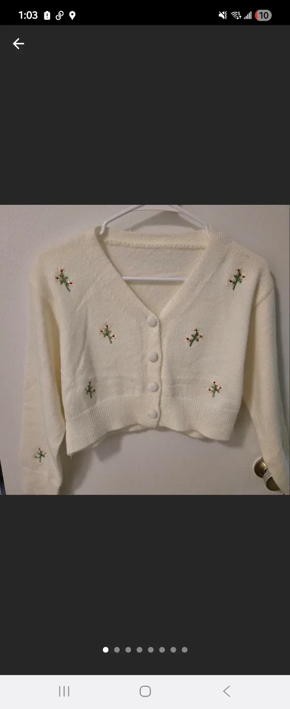 #Cleanout S/M BrandNew Soft Cropped Cardigan