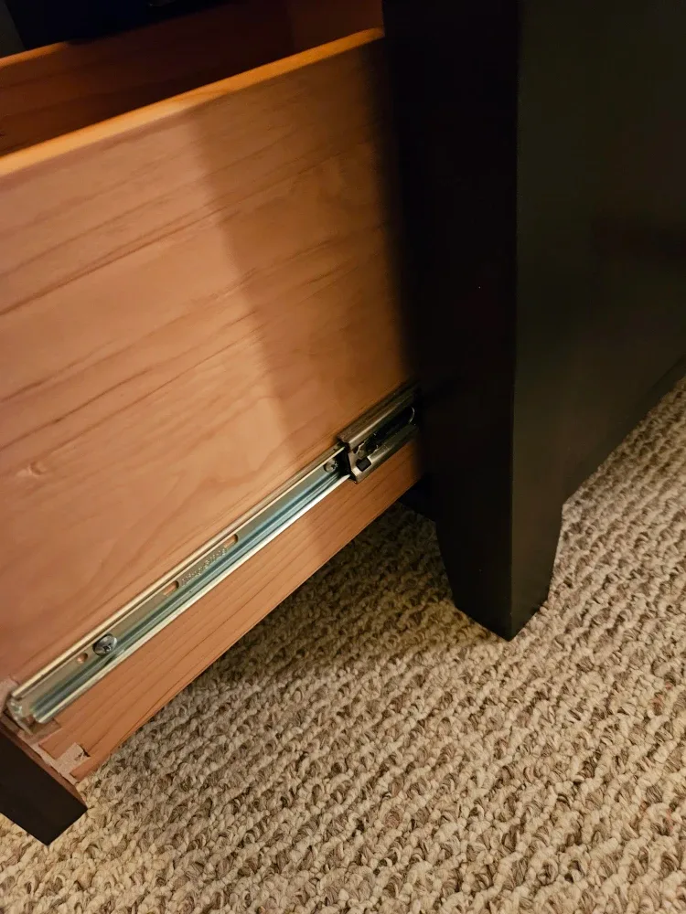 Brown Wood Nightstand image indicator(6)