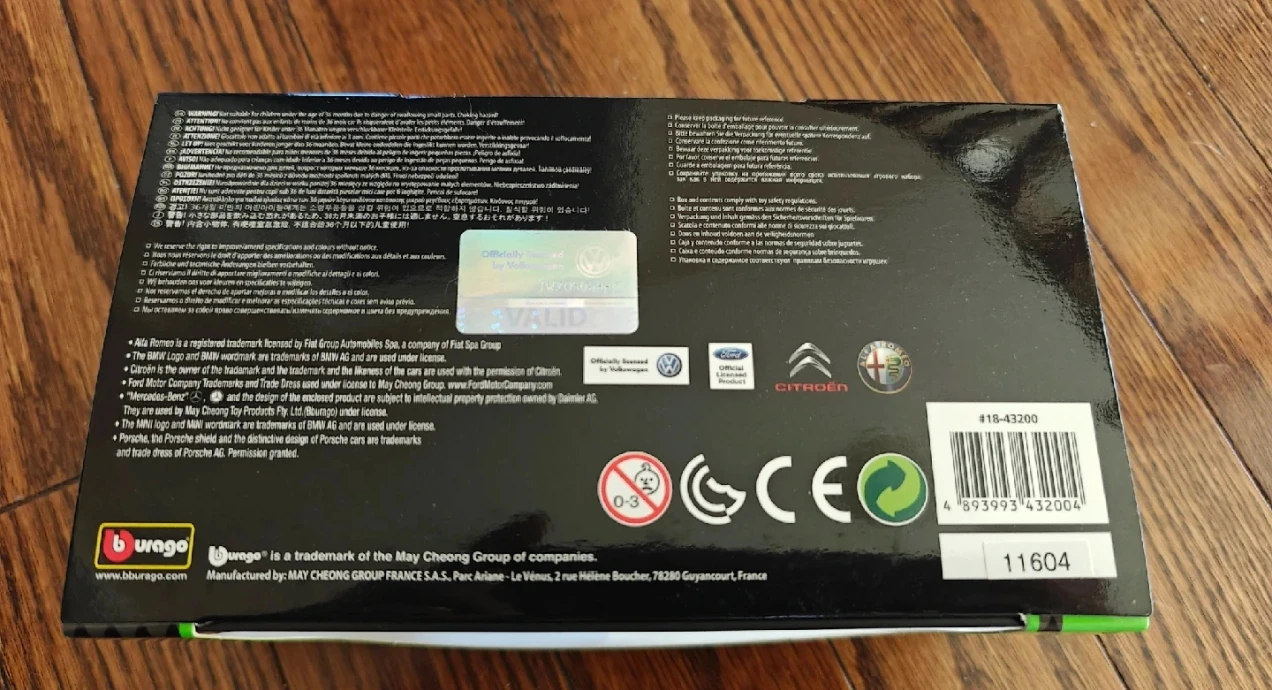 Burago VW Golf Mk1 (1979) GTI 1/32 Scale Diecast Model (new) 🎁 🚗 - photo 4