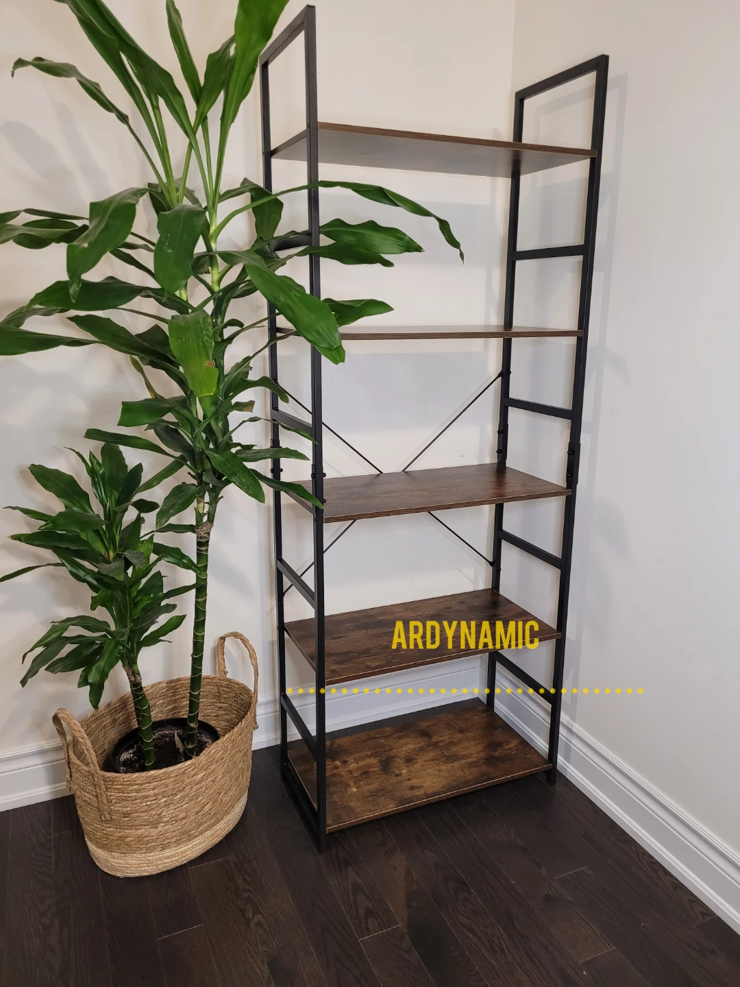 New bookshelf storage unit