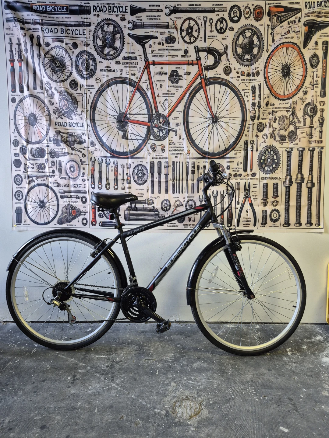 Supercycle Solaris Bike - Black