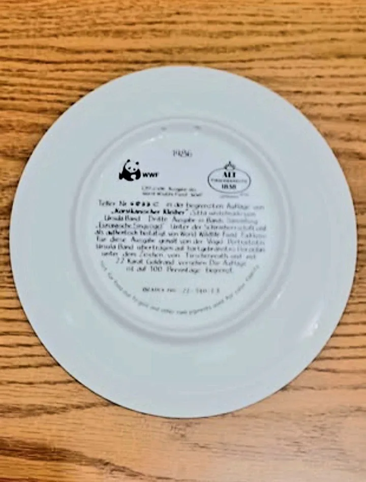 Vtg.W. German 22 Kt Gold Tirschenreuth Porcelain image indicator(4)