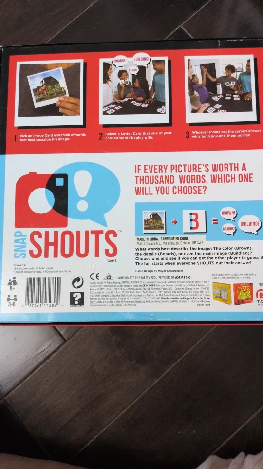 Snap Shouts Board Game image indicator(2)