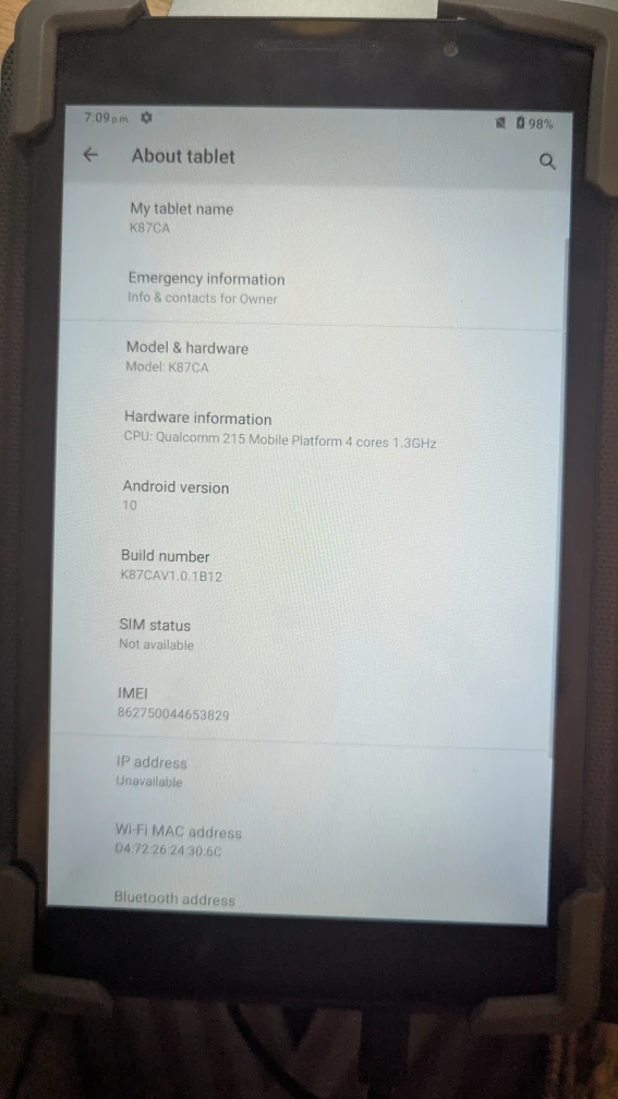 ZTE Android Tablet - photo 5