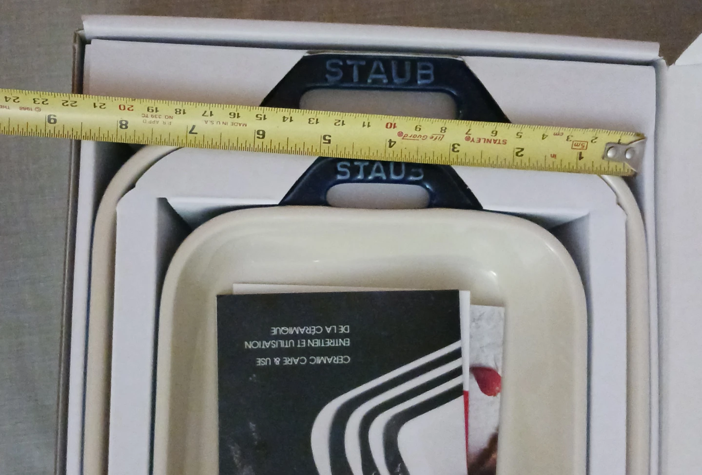 Staub Set of 2 Gratin Dishes - NEW - photo 2