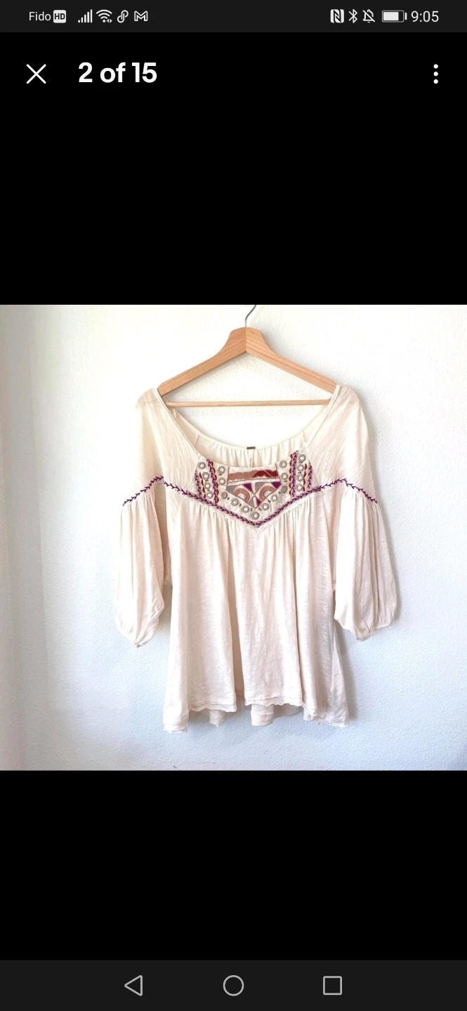 Free People Sydney's Tuesday Floral Top - Size M - photo 2