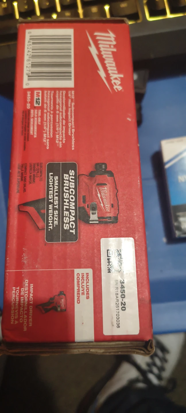 Milwaukee M12 Subcompact Brushless 1/4" Hex Impact Driver - photo 4