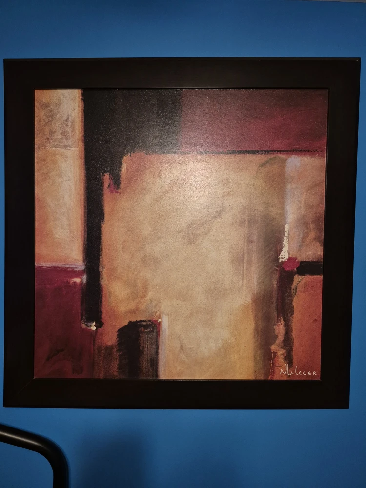 Framed Abstract Art - N. Leger