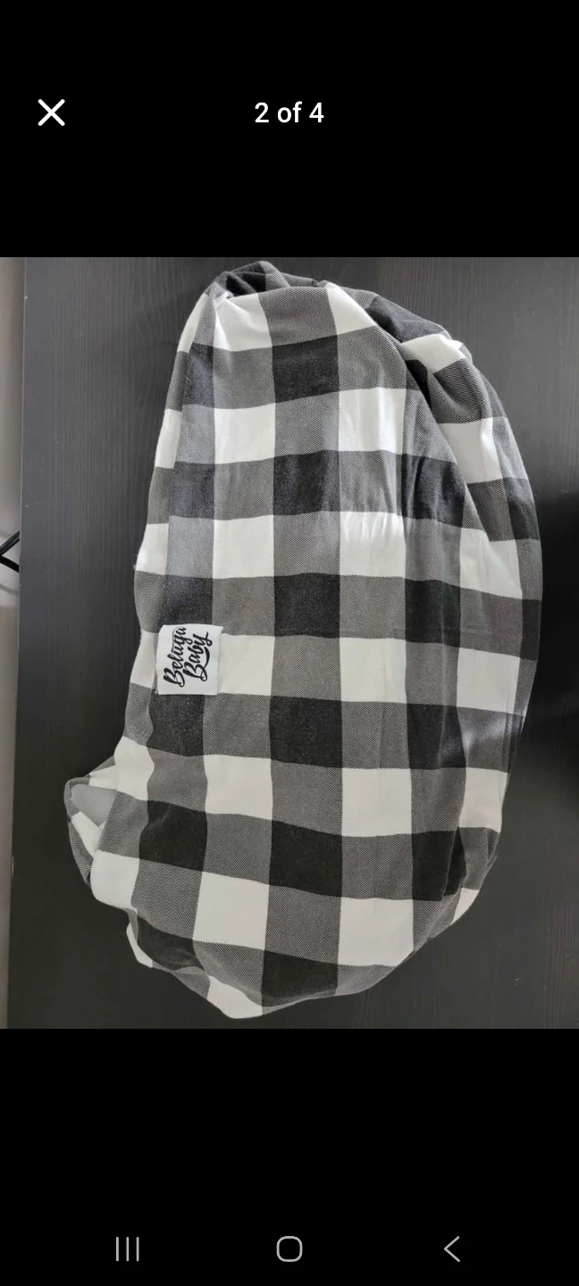 Beluga Baby Black & White carrier - photo 2