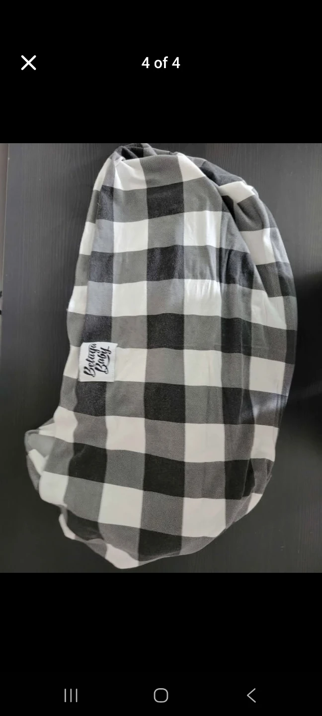 Beluga Baby Black & White carrier - photo 4