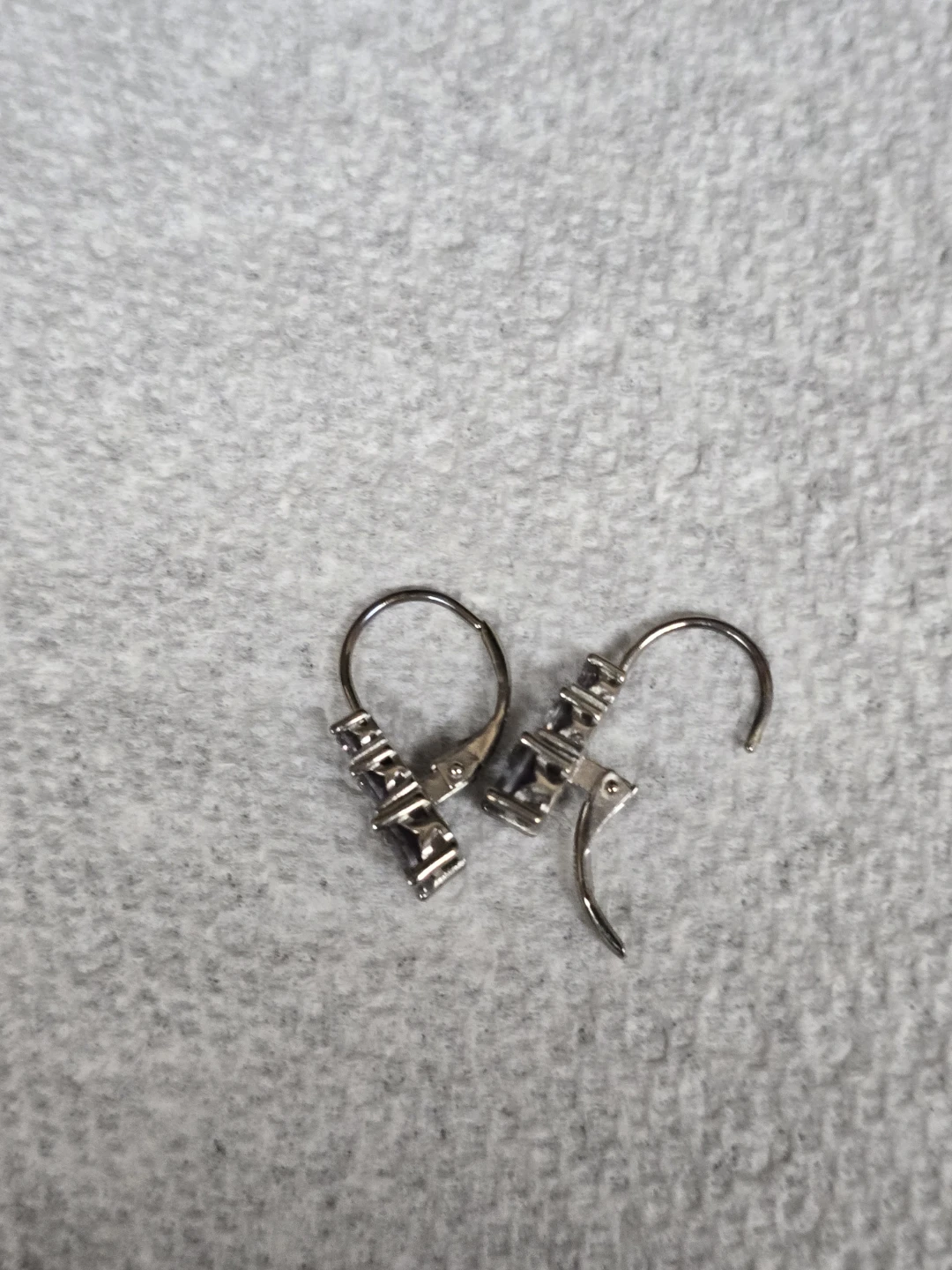 Silver 925 Drop Earrings with Mystic Topaz - photo 5