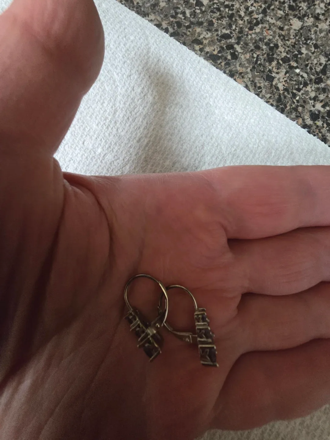 Silver 925 Drop Earrings with Mystic Topaz image indicator(6)