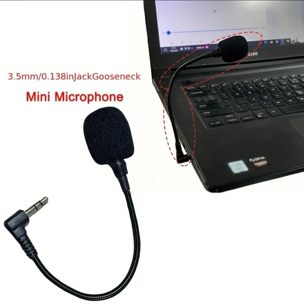 Mini Gooseneck Microphone 3.5mm Plug - photo 5