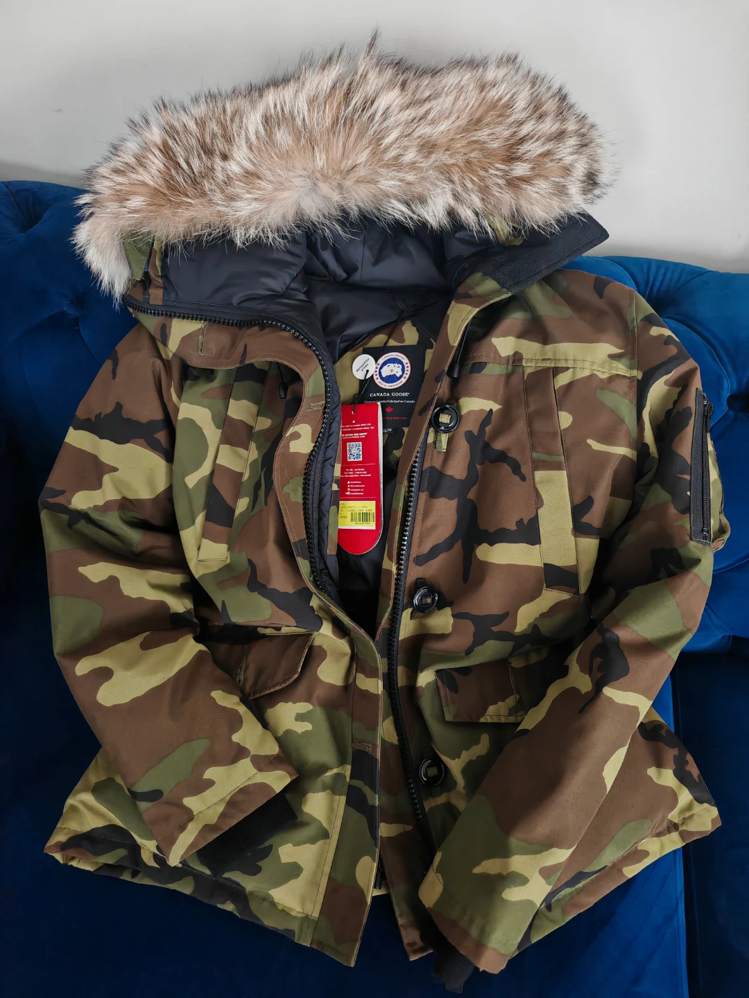 Canada Goose CAMO Montebello Heritage Parka Jacky W XL Fur - photo 2