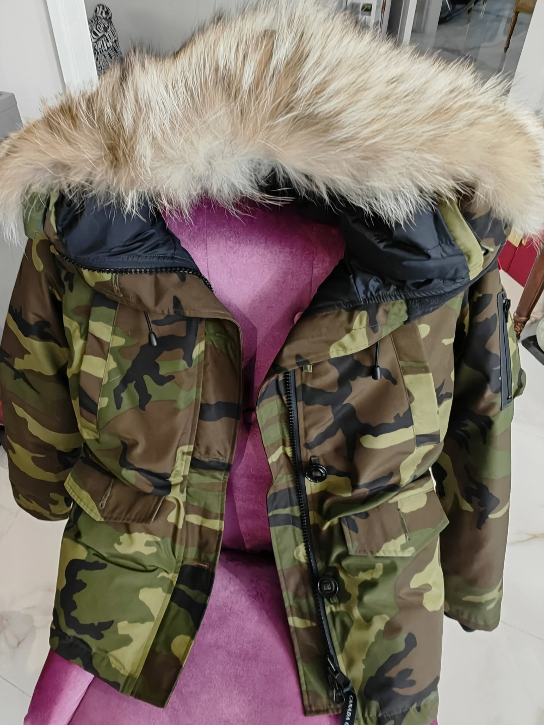 Canada Goose CAMO Montebello Heritage Parka Jacky W XL Fur - photo 5