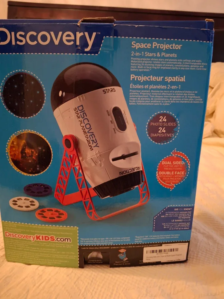 Discovery Space Projector - 2-in-1 Stars & Planets