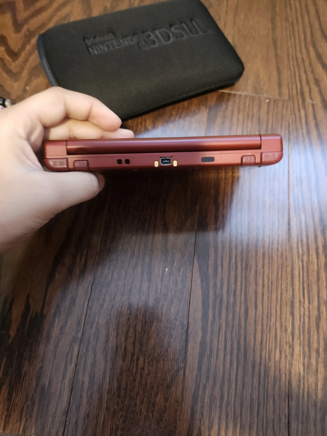 Nintendo New 3DS XL Red with Case & Charger - photo 4