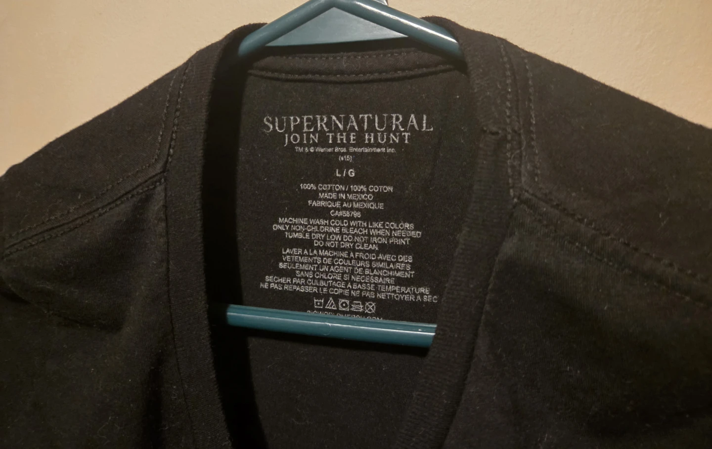 Supernatural Castiel T-Shirt Size L - photo 2