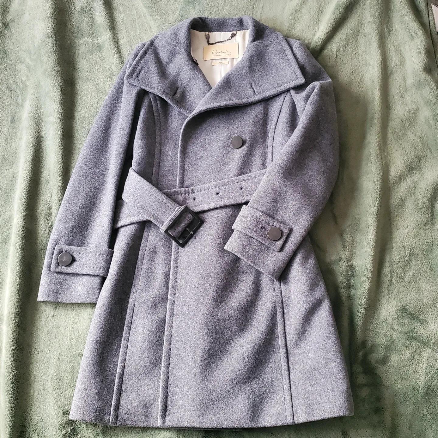 Aritzia T. Babaton Wool & Cashmere Coat, circa 2012 - Size Small