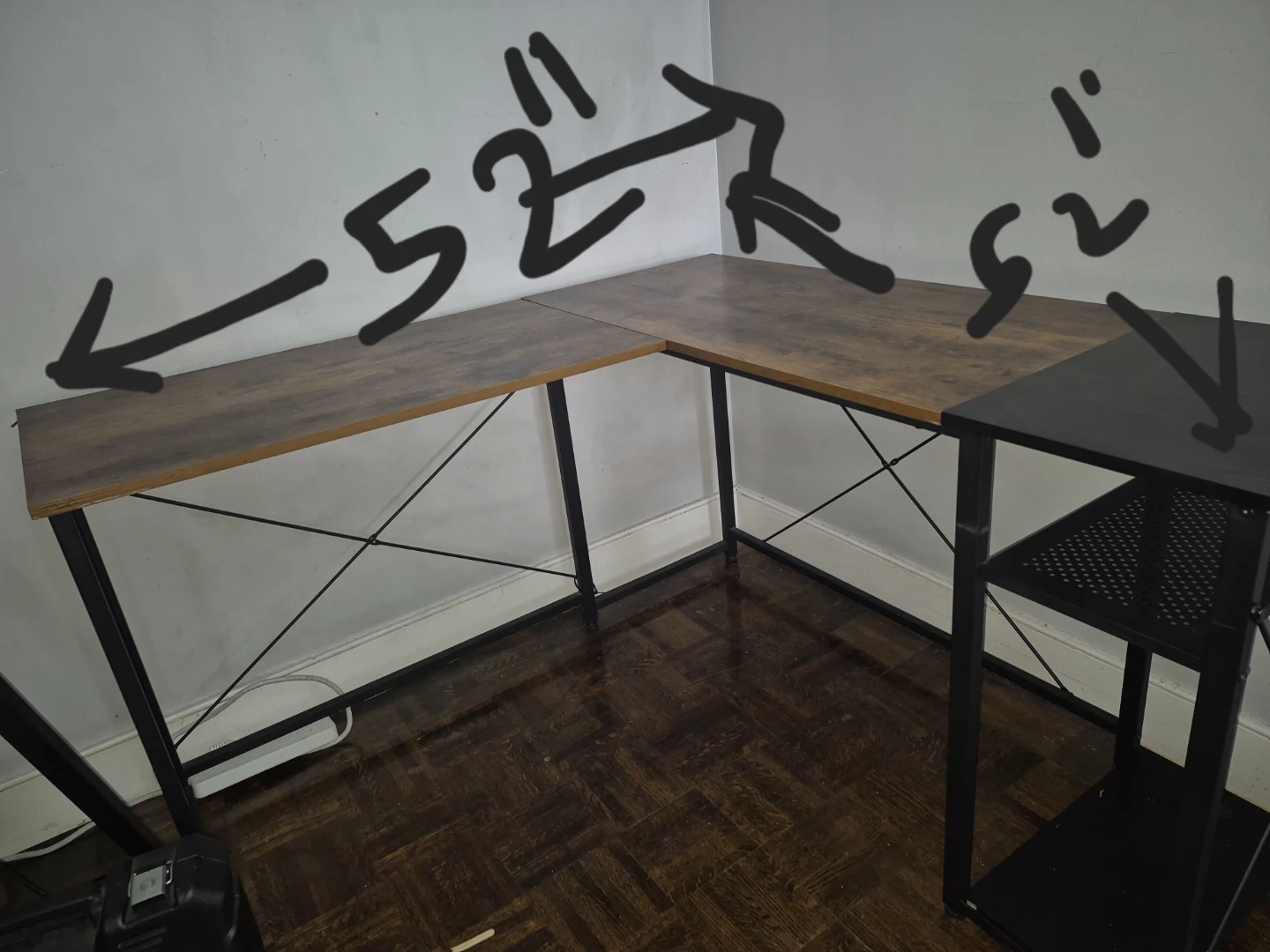 L-Shaped Corner Desk - photo 4