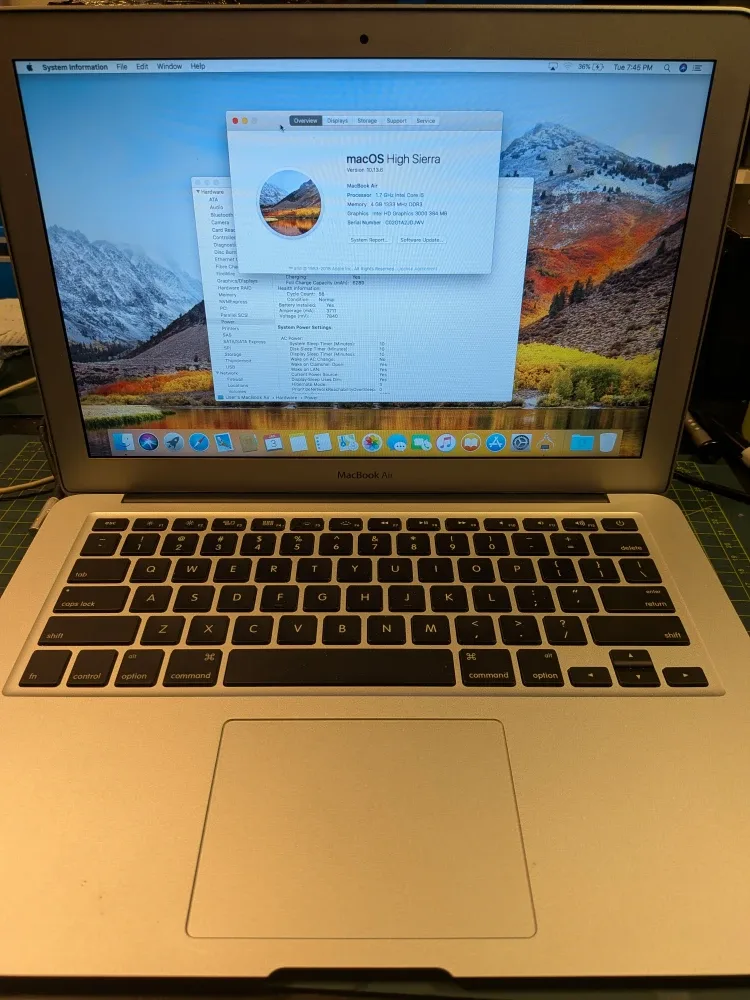 250GB 13" MacBook Air