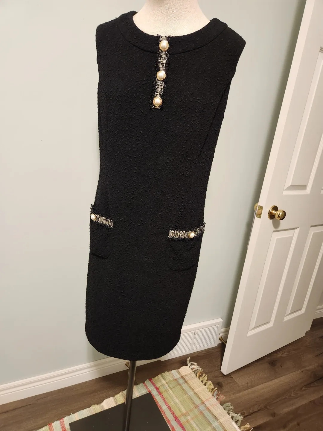 Joseph Ribkoff Black Dress - Size 16