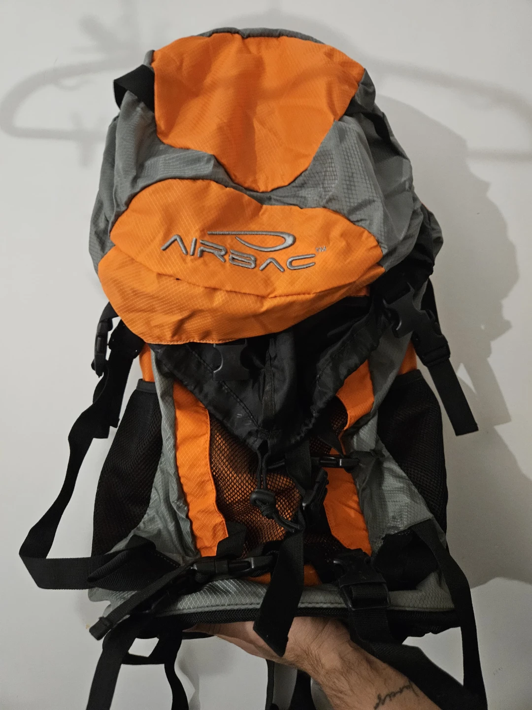 AIRBAC Orange/Gray Backpack - photo 3