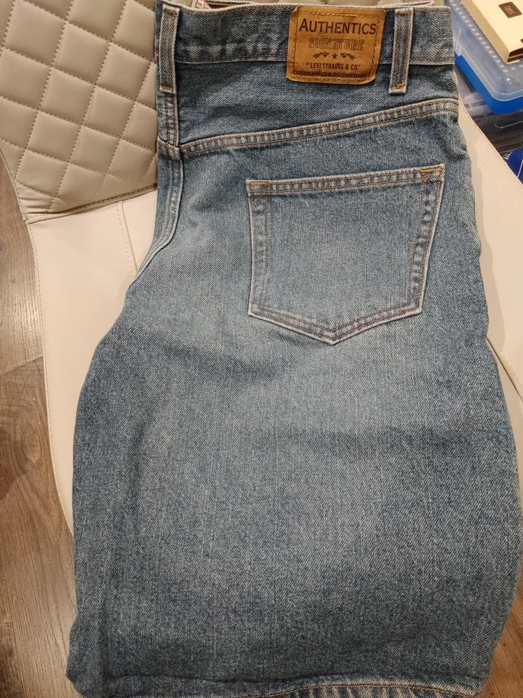 💚BRAND NEW LEVI'S DENIM SHORTS MENS SIZE 36 #Cleanout image indicator(3)