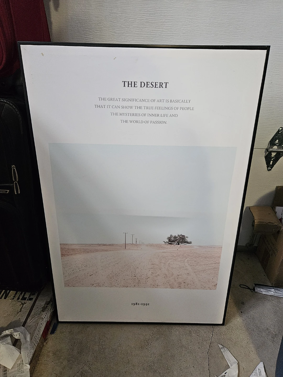 The Desert Art Print (1981-1991)
