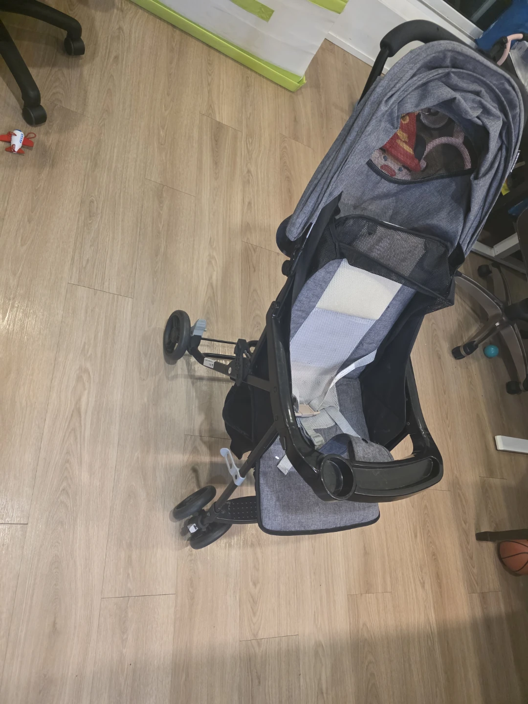 Grey Baby Stroller