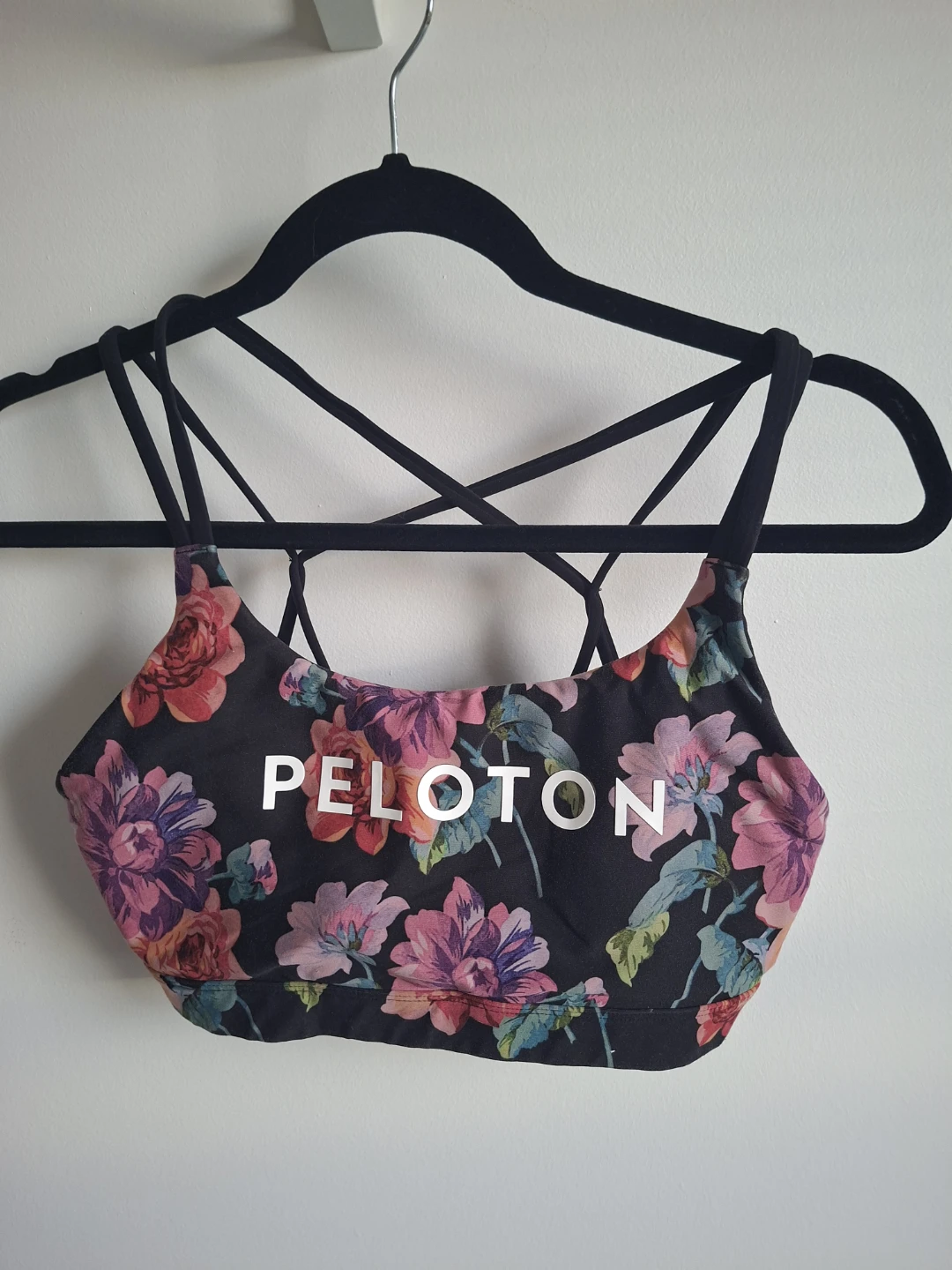 Peloton Floral Sports Bra (Medium)