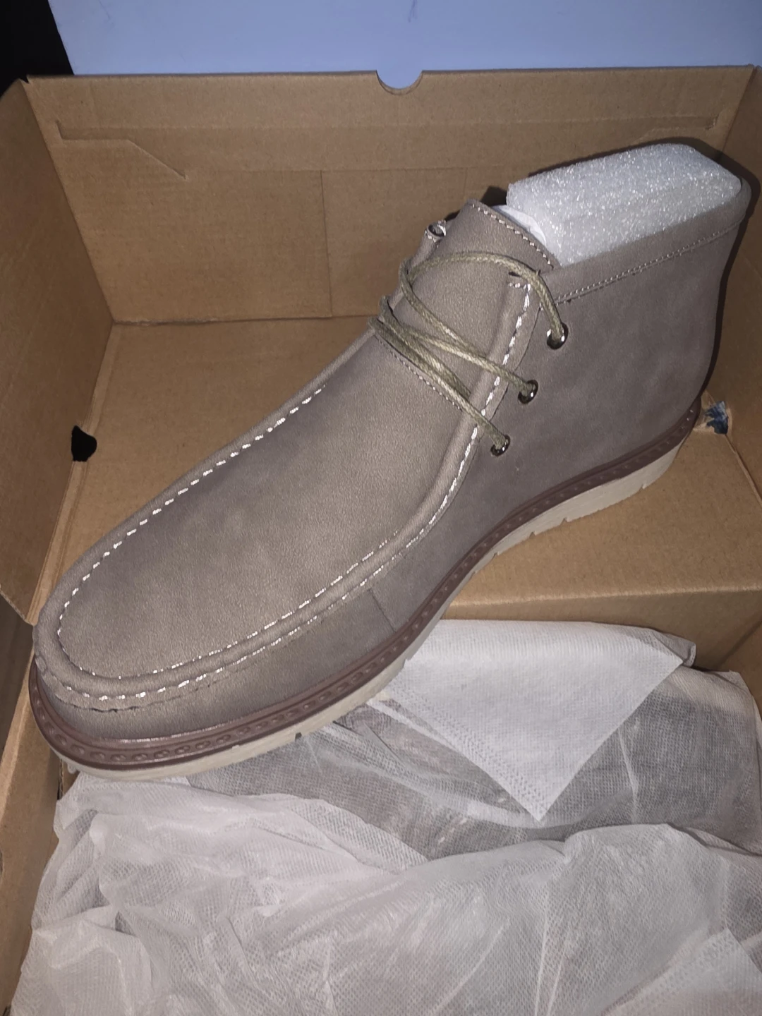 Mens Taupe Chukka Boot - New in Box - photo 3