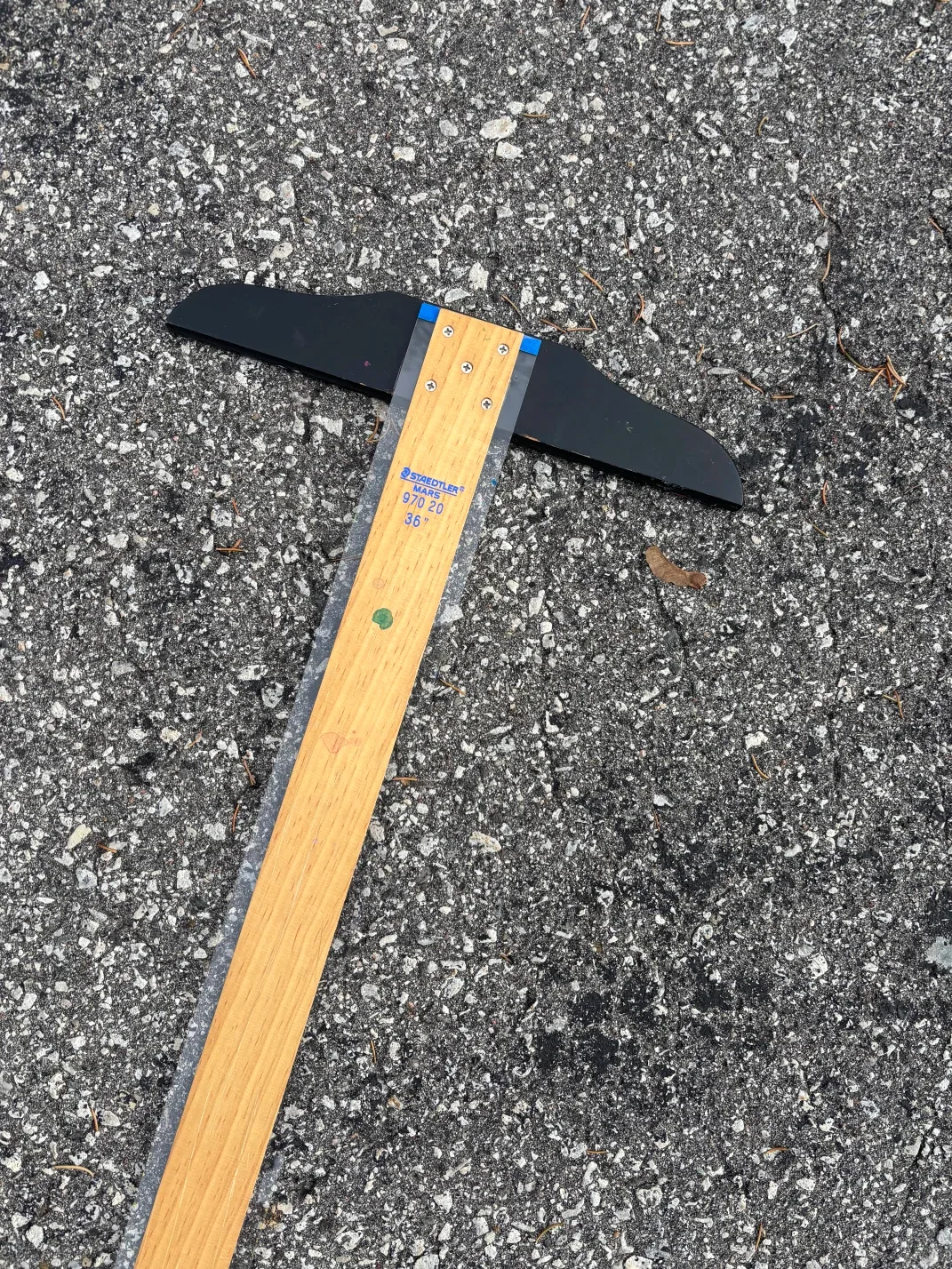 Staedtler Mars T-Square 36 inch #Cleanout image indicator(2)