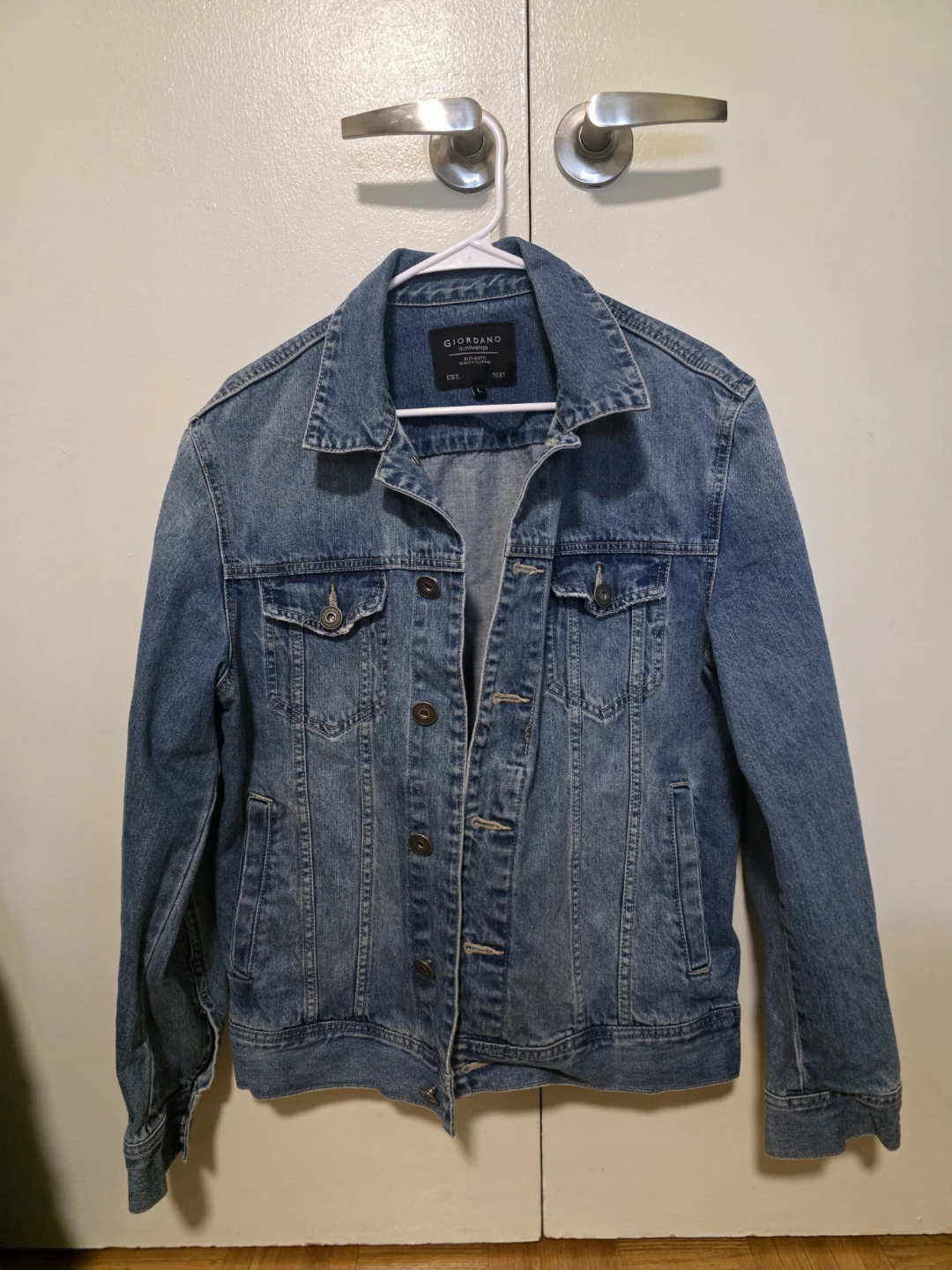 Giordano Denim Jacket, Size L