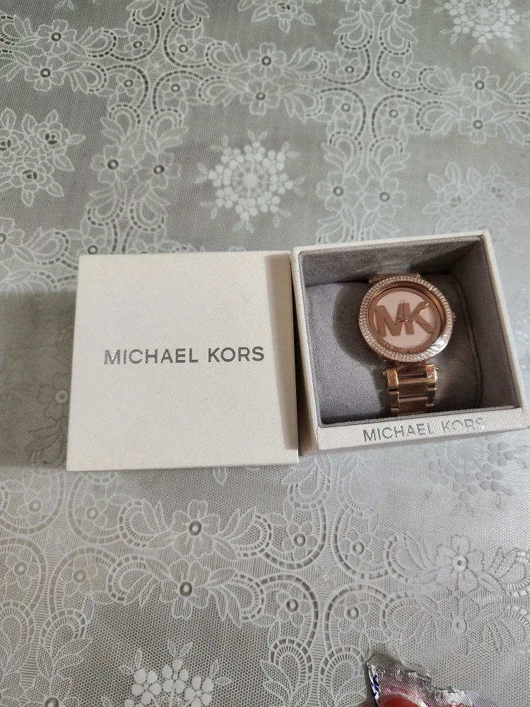 Michael Kors Rose Gold Watch w/ Box